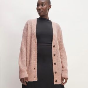 Everlane The Oversized Alpaca Cardigan